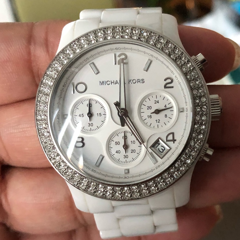 Michael Kors All White Quartz Watch